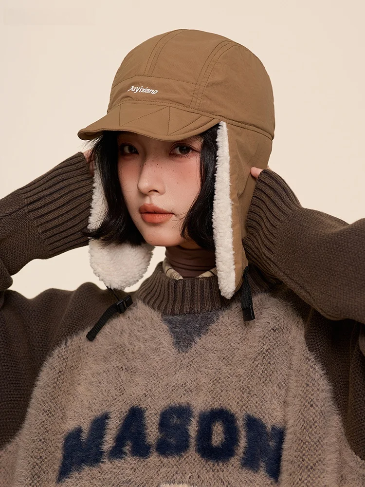 Японская мода в стиле ретро. Сделайте свое лицо. Менший. Холодостойкий теплый