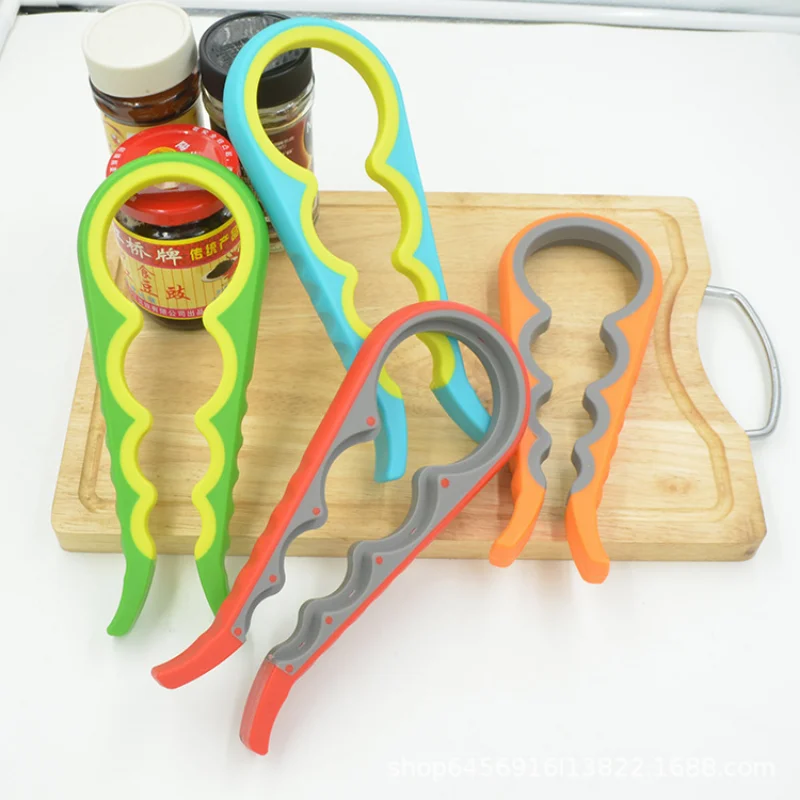Jar Decapper , Easy Grip Bottle Opener Quick Twist Off Lid C