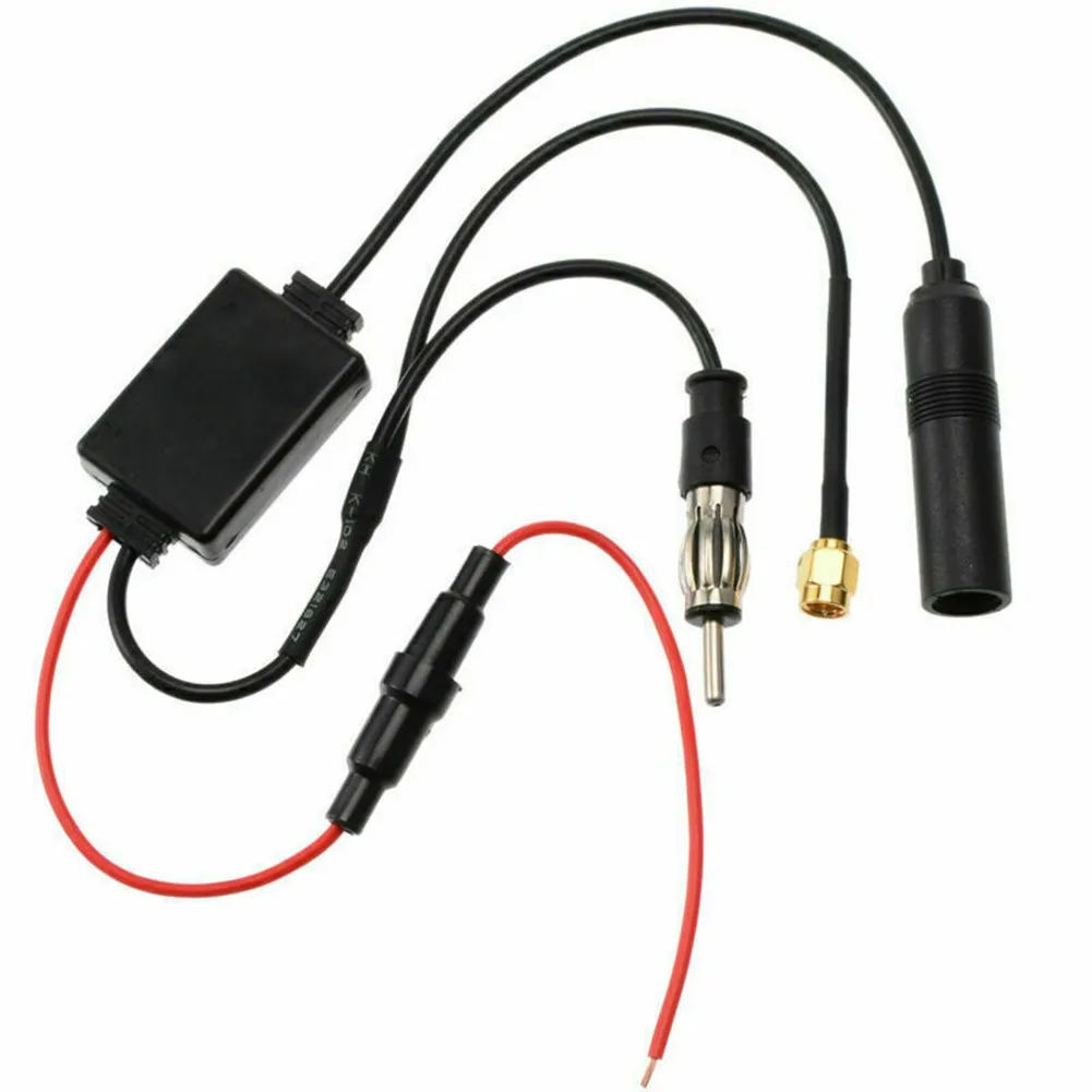 

Universal DAB + FM Antenna Splitter Radio Adapter FM Antenna Amplifier And Crossover For Car And Other FM Signal Reception