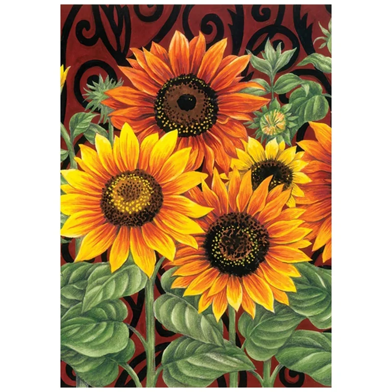 

Sunflower Diamond Painting Kit Adult Kids DIY Diamond Art Home Decor Wall Decor