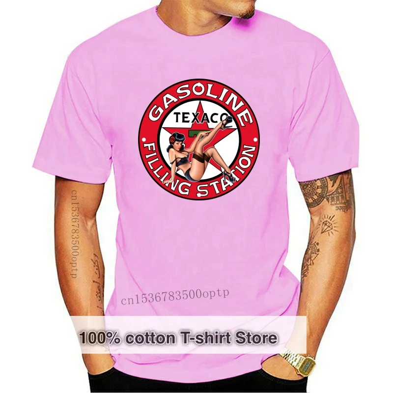 

Men tshirt Texaco Retro Sign Unisex T Shirt Printed T-Shirt tees top