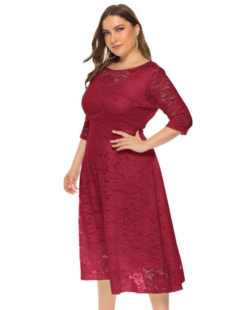 Женское платье большого размера