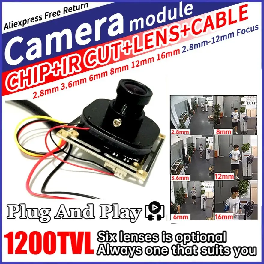 

Clestech Аналоговая камера 1200TVL 2,8 мм