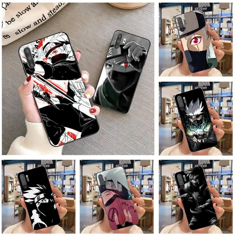 

Anime Naruto Kakashi Hatake Phone Case For Samsung Galaxy Note20 ultra 7 8 9 10 Plus lite Samsung M21 M31S M30S M51