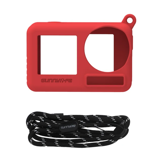 Red Silicone Case for DJI Action 3