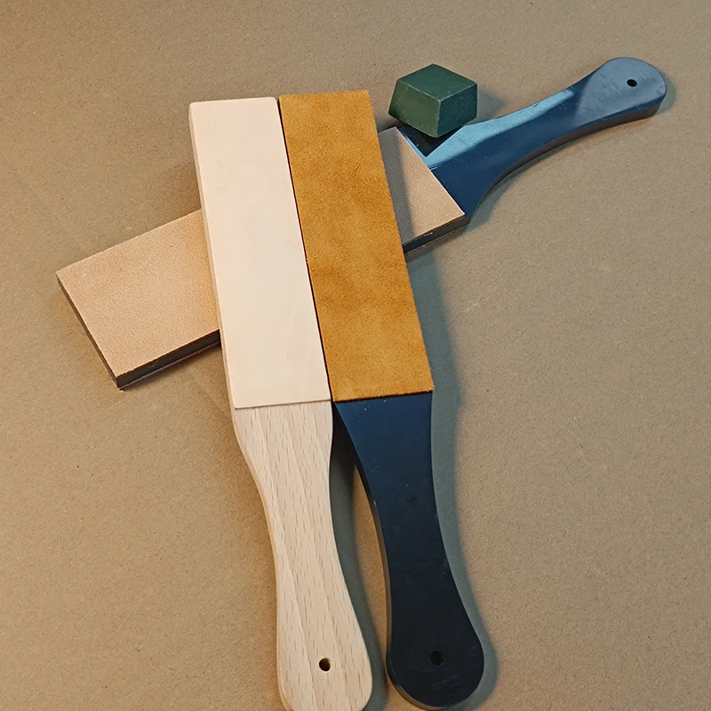 Полировальная паста из натурального воска для кожи двусторонняя полировальная