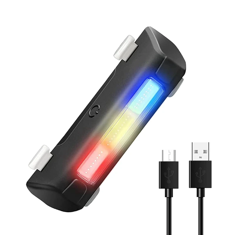 

Задний фонасветильник для велосипеда, яркий задсветильник свет, зарядка через USB, высокая интенсивность, для большинства велосипедов, Сафет