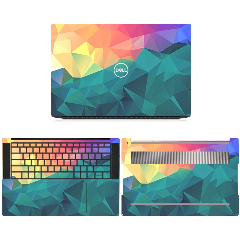 Наклейка для ноутбука DELL XPS 15 9500 9510 9520 устойчивая к царапинам ПВХ Виниловая