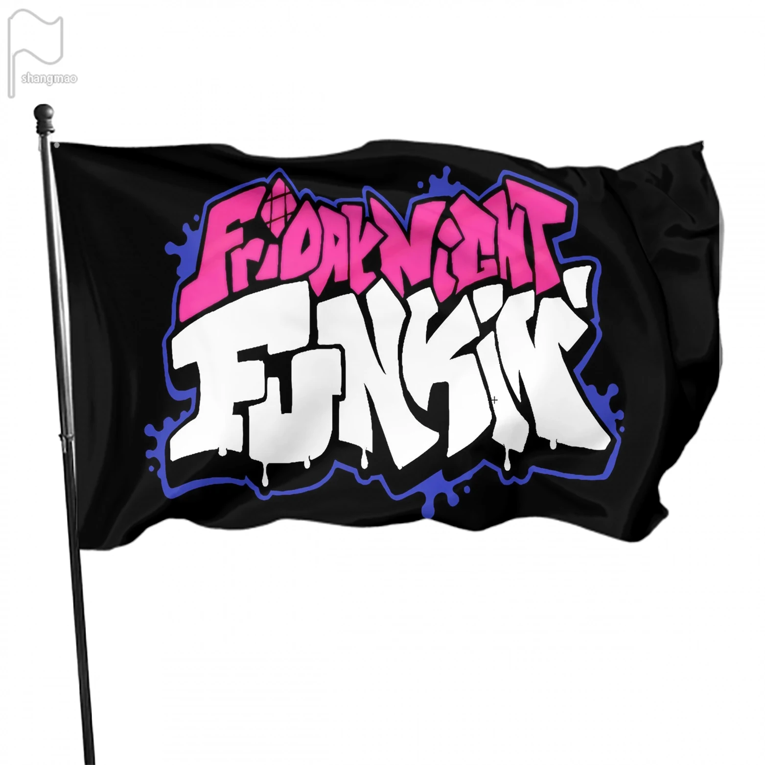 

Friday Night Funkin Flags 3x5 Outdoor/indoor Livingroom Bedroom Cafe Internet Cafe Bar Club Decoration Halloween Anime flags