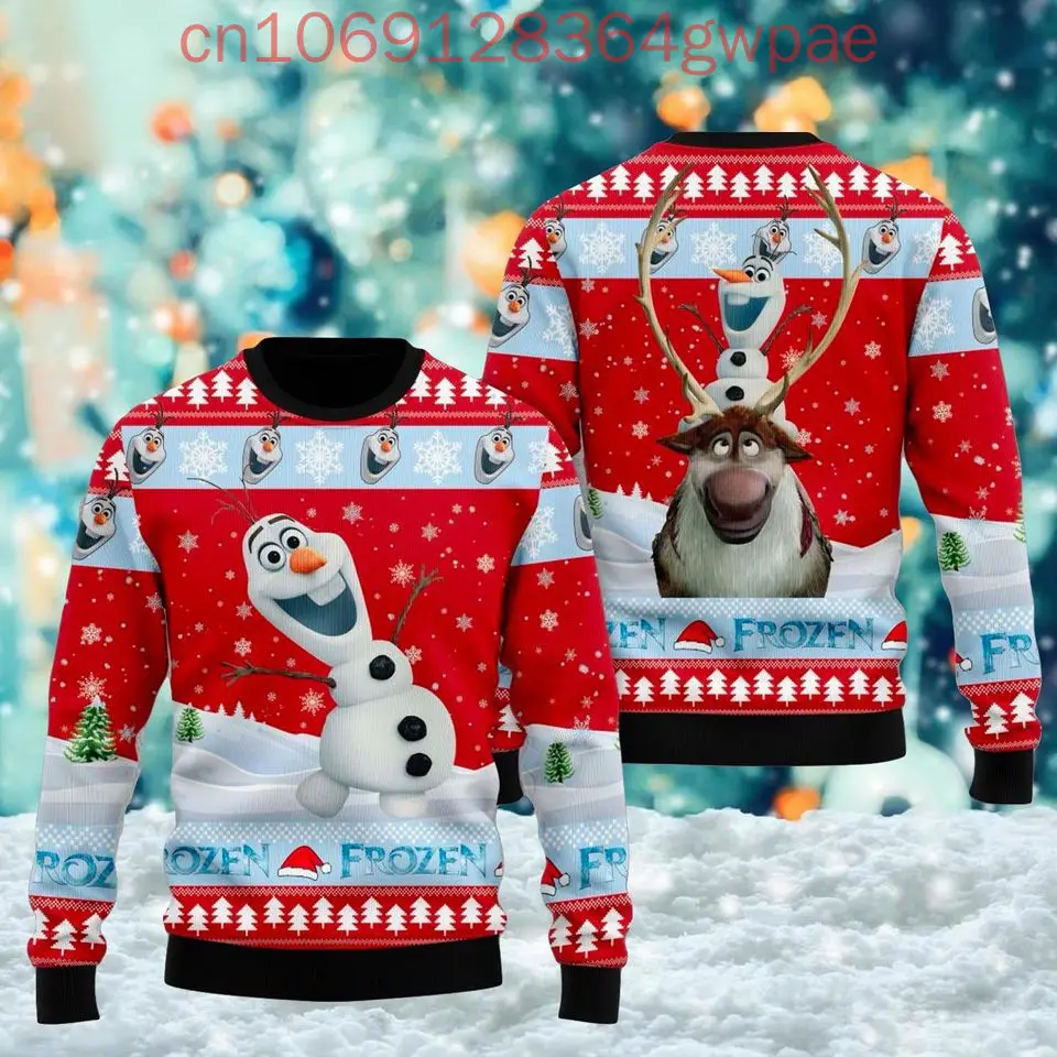 MINISO Рождественский свитер Frozen