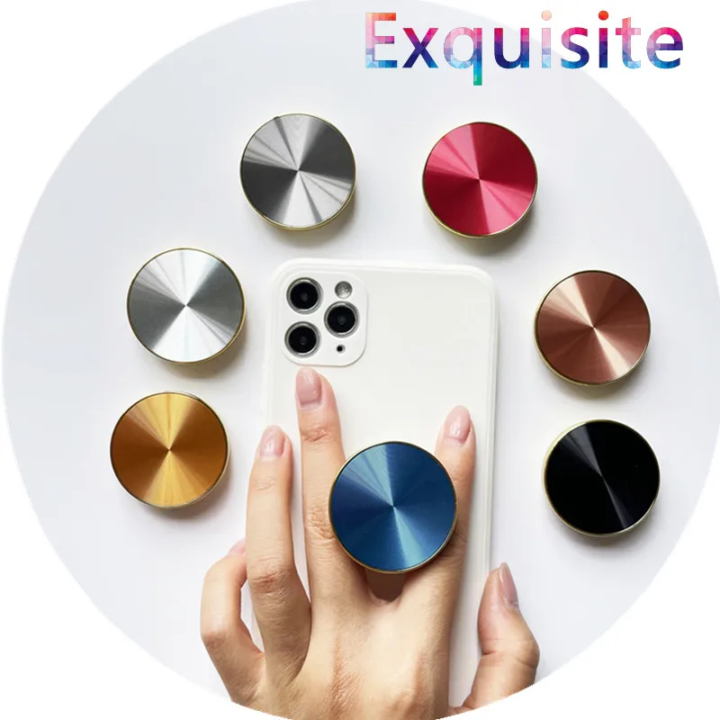 

Fashion Mobile Phone Expanding Grip Cute CD Pattern Folding Telephone Support for Iphone Desk Holder for Cellphone Accessories