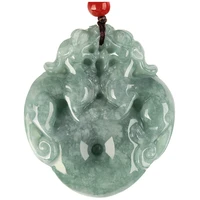 natural burma jade pendants rolling jadeite charms fine gemstone jewelry for men and women drop shipping