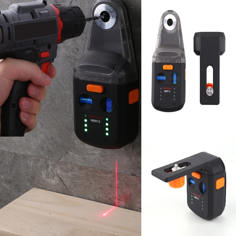 

MAYILON 2 In1 Mutifunction Laser level Dust Collector for Electric Drilling Dust Suction Vacuum Drill Cleaning Tools