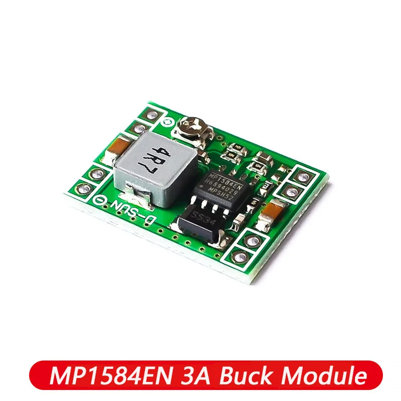 10PCS/lot Mini 360 DC-DC Buck Converter Step Down Module 4.75V-23V to 1V-17V RC Airplane Module Power Supply Board New LM2596 2A