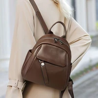 zooler original genuine leather backpack luxurious women leather travel bag new fashion large capacity soft school bags sc915