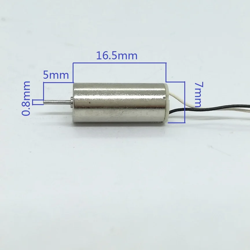 10 шт./лот микро двигатель без сердечника 716 высокая скорость для DIY вертолет 3 7 В