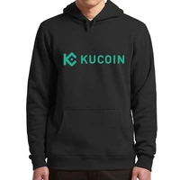 kucoin token winter fleece hoodies crypto trade btc eth ltc usdt kcs essential pullover for business traders sweatshirt