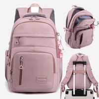 nylon women school backpacks waterproof anti theft schoolbag multifunction girls high capacity teenage student laptop bookbag