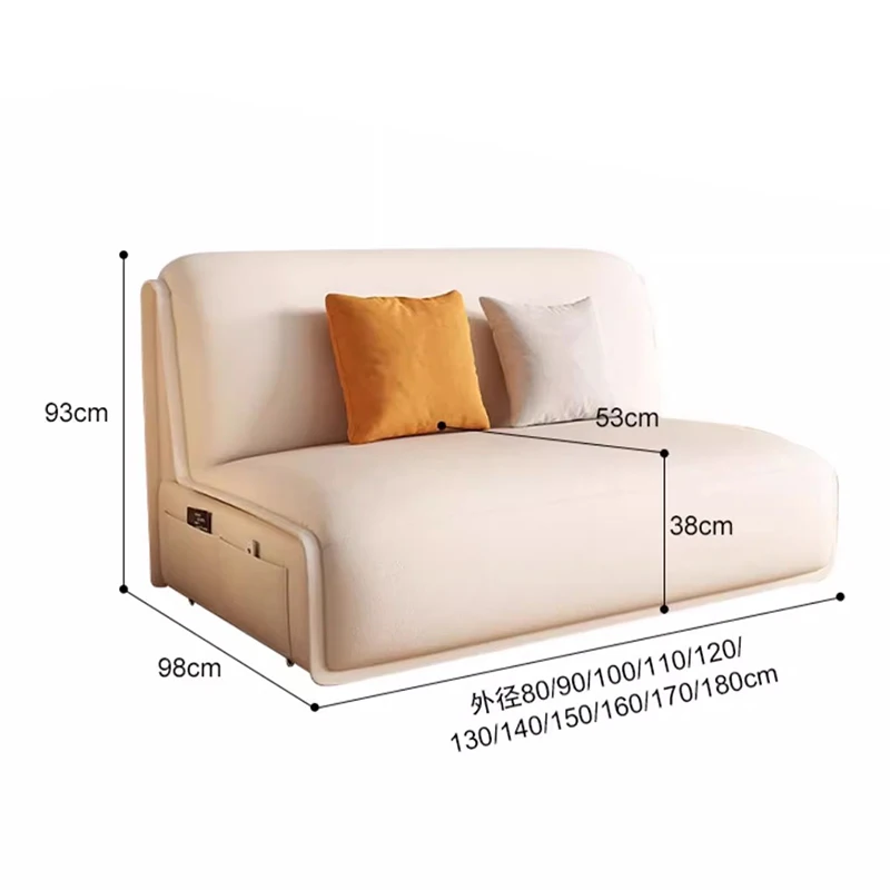 Скандинавские умные энергетические диваны кровать-футон Cloud простые выдвижные