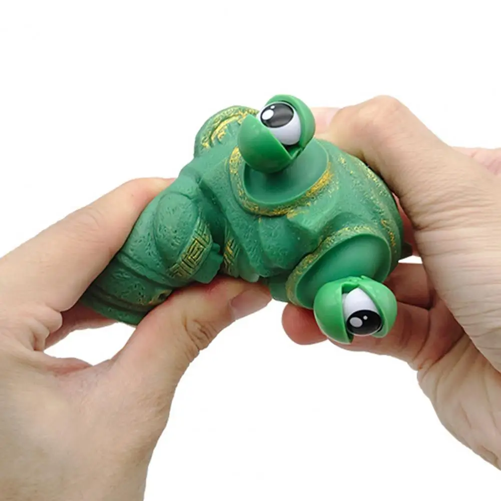 

Creative Anti-deform Soft TPR Eye-Popping Rock Man Doll Decompression Toy Party Favor Anti-stress Toy Eye Popping Toy