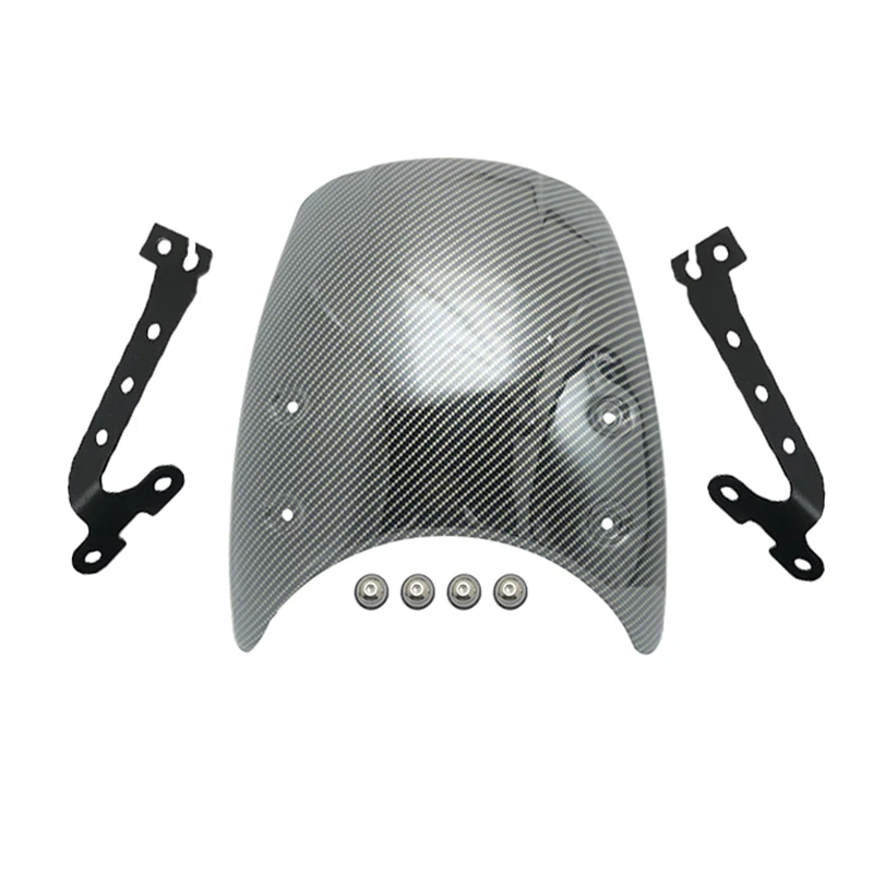 УГЛЕРОДНЫЙ ветрозащитный экран для мотоцикла с ЧПУ DUCATI Scrambler 400 800 2015-2021 2020