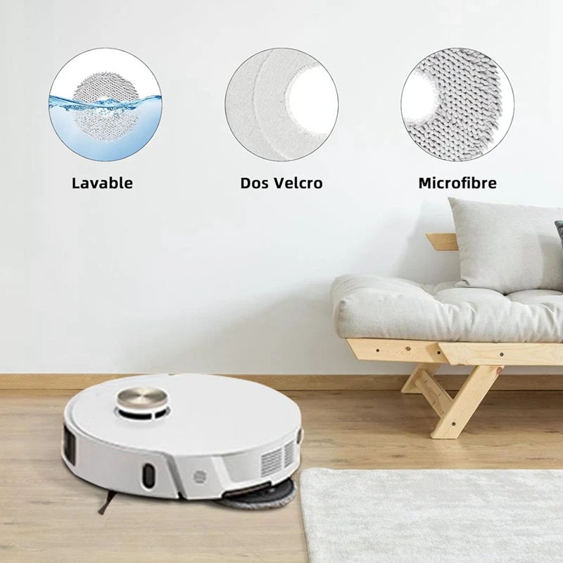 Мешки для пыли робота-пылесоса Dreame L10S Ultra S10 Pro Xiaomi Mijia Omni X10 +