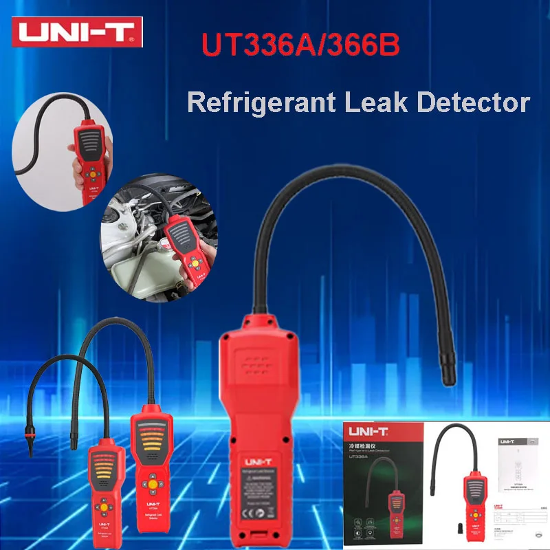 Фото Детектор утечек хладагентов UNI-T UT336A (CFC, HCFCS, HFCS) для обслуживания кондиционеров, автомобилей и холодильников №1