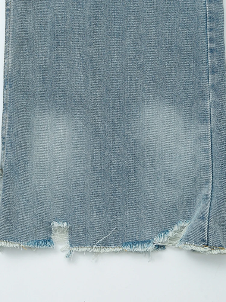 Джинсы KAOPU ZA женские рваные с пятью карманами винтажные брюки из денима