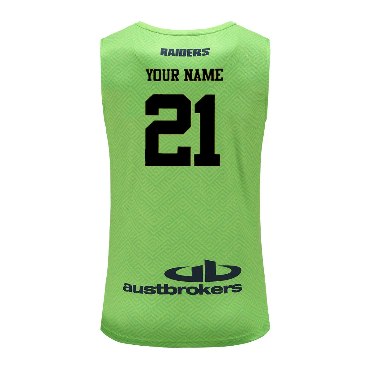 2021 Canberra Raiders домашний Трикотажный жилет для регби мужская рубашка тренировочная