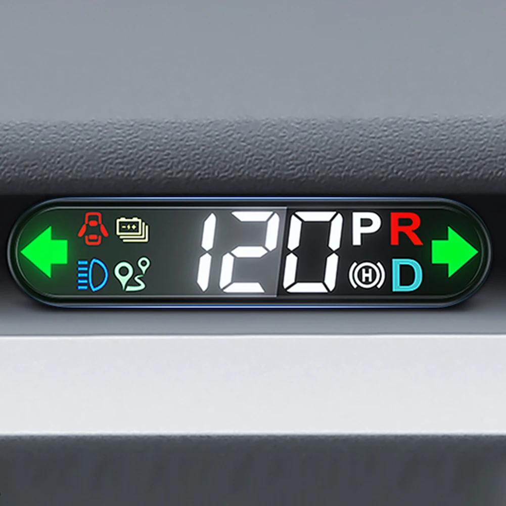 

Car HUD Head-up Display Overspeed Alarm for Tesla Model 3/Y 2021-2022 Dedicated Head-up Display Speedometer Auto Accessories