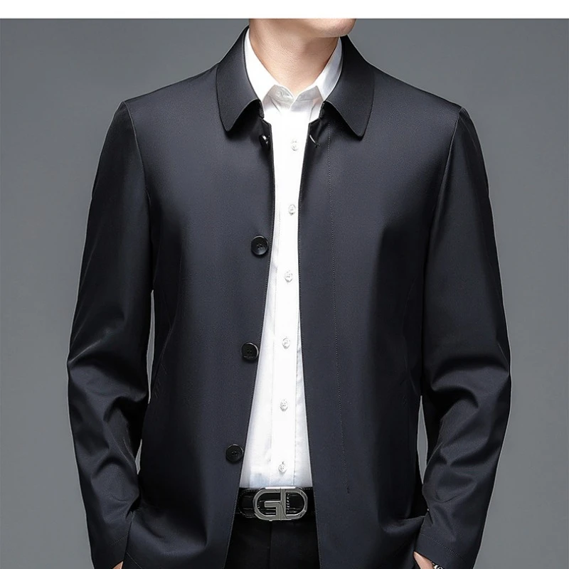 

Куртка мужская средней длины, Повседневная Свободная верхняя одежда, FCY4566, весна-осень 2023