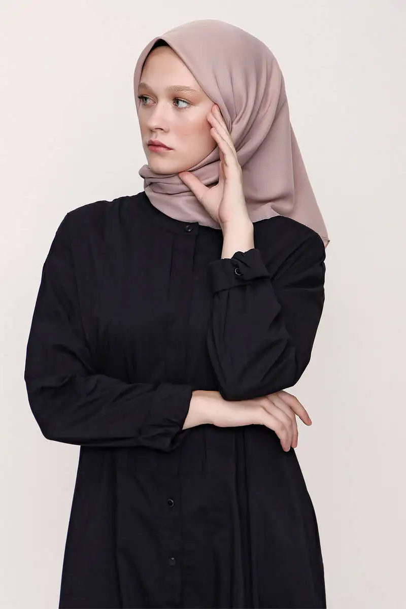 

Прямой мягкий шарф Miray из темной норки