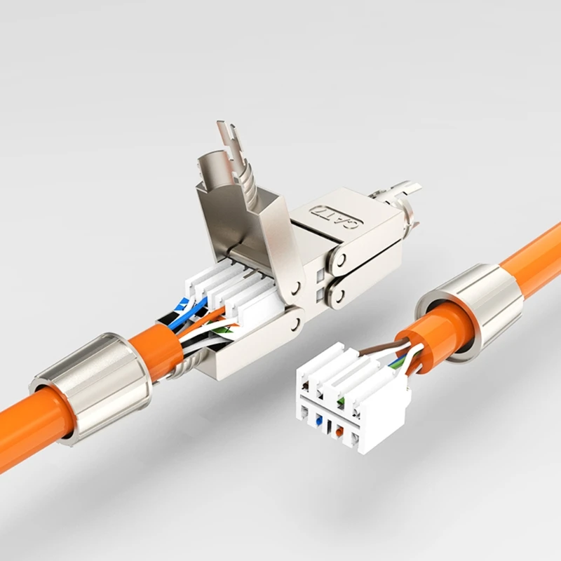 

Удлинитель кабеля RJ45 Cat7, Соединительный адаптер, Соединительный шнур Lan, полноэкранированная модель, Прямая поставка