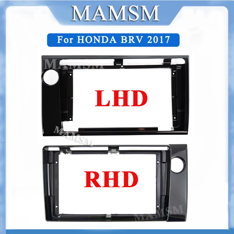 

9-дюймовая Автомобильная панель MAMSM для HONDA BRV 2017, 2 Din, монтажная панель, двойная Din Автомобильная рама для радио, Dvd