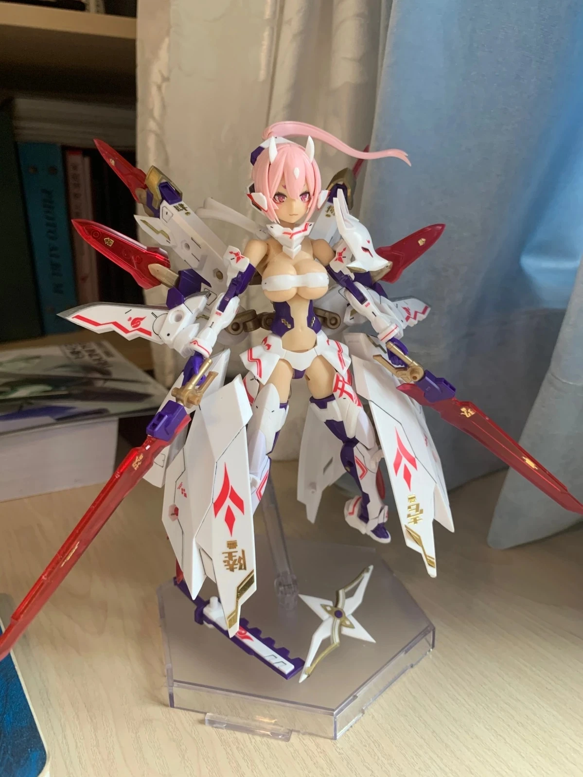 Фото В наличии: KOTOBUKIYA Goddess Device Choura Nine Tails, фигурка 1/1, модель, игрушка, подарок, коллекционный предмет, украшение. №2