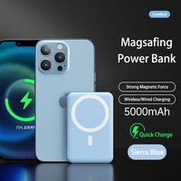 Magnetic Wireless Fast Charging For Iphone 13Pro 12Pro Max Mini 5000mAh Induction Charges Portable Mobile Phone Power Bank