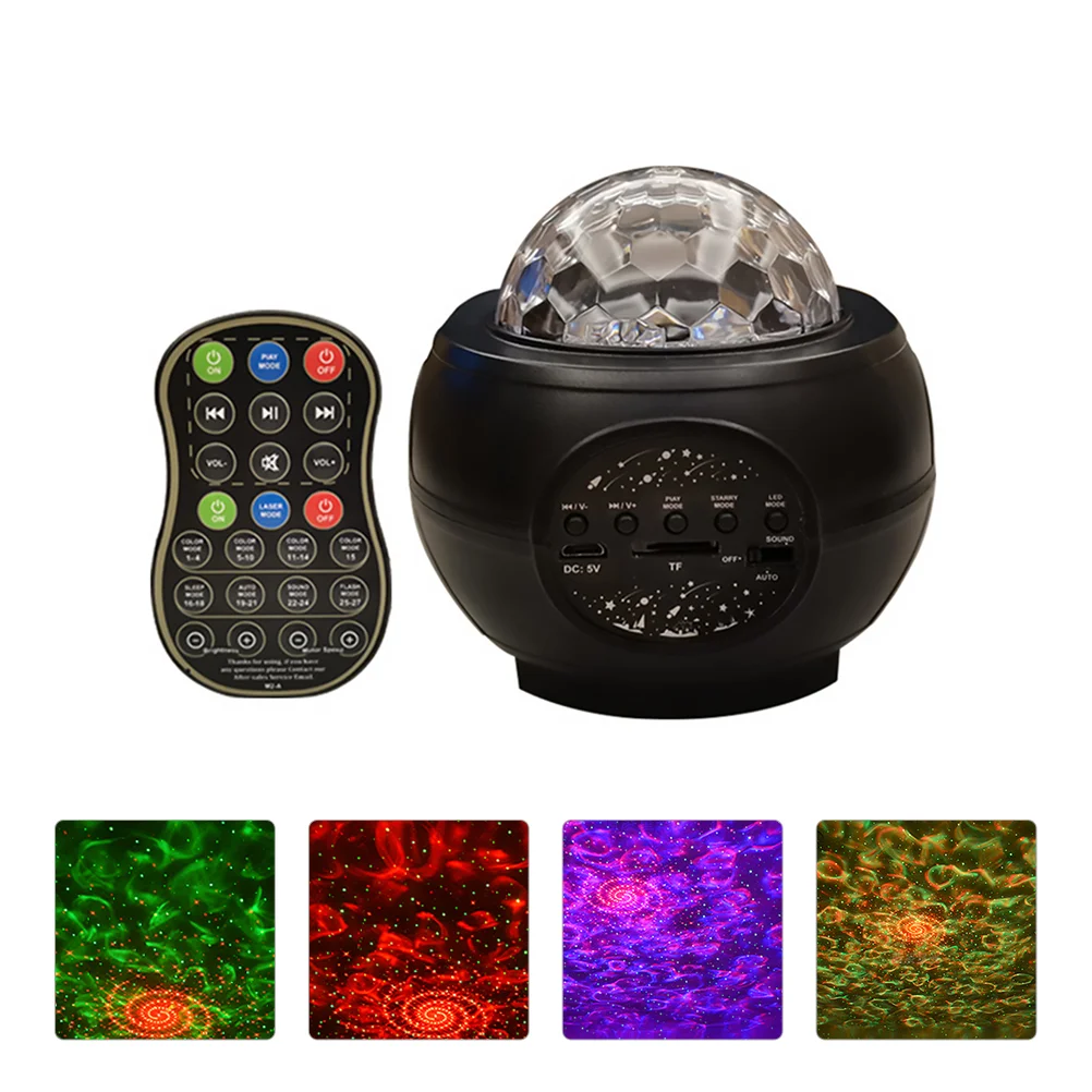 

1 Set Water Ripple Projection Light Multi-function Night Light Home Decor