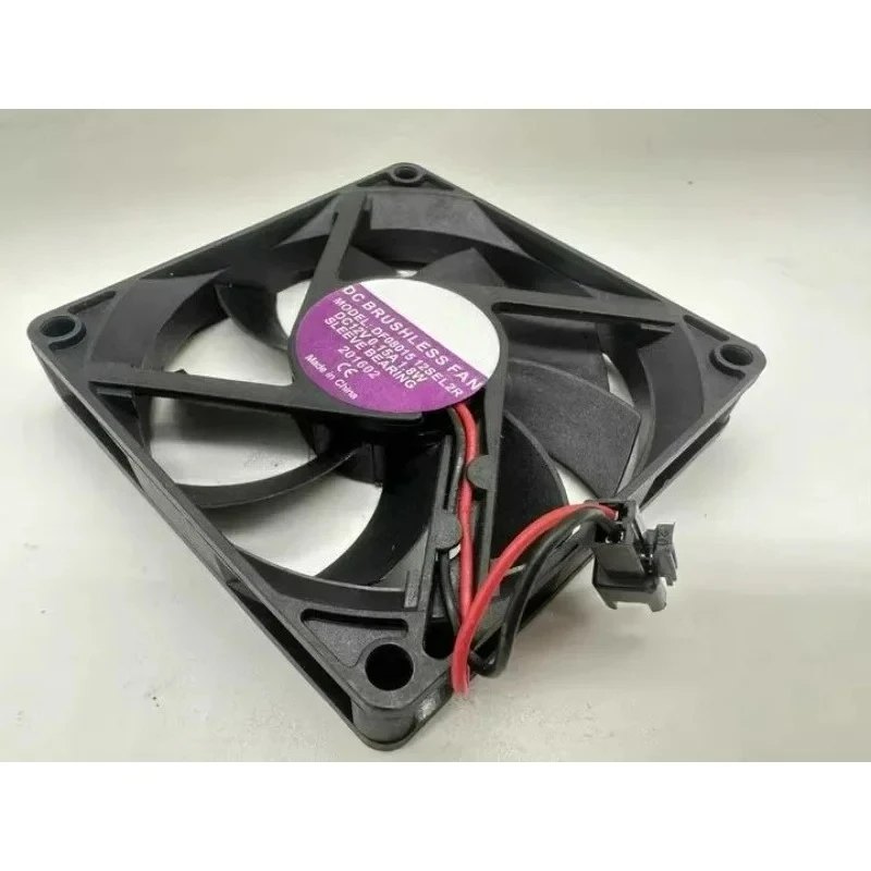 Фото FOR KERONG DF0801512SEL2R Новый 2-проводной вентилятор охлаждения 80×80×15 мм, 12 В, 0,15 А, 1,8 Вт для эффективного отвода тепла №2