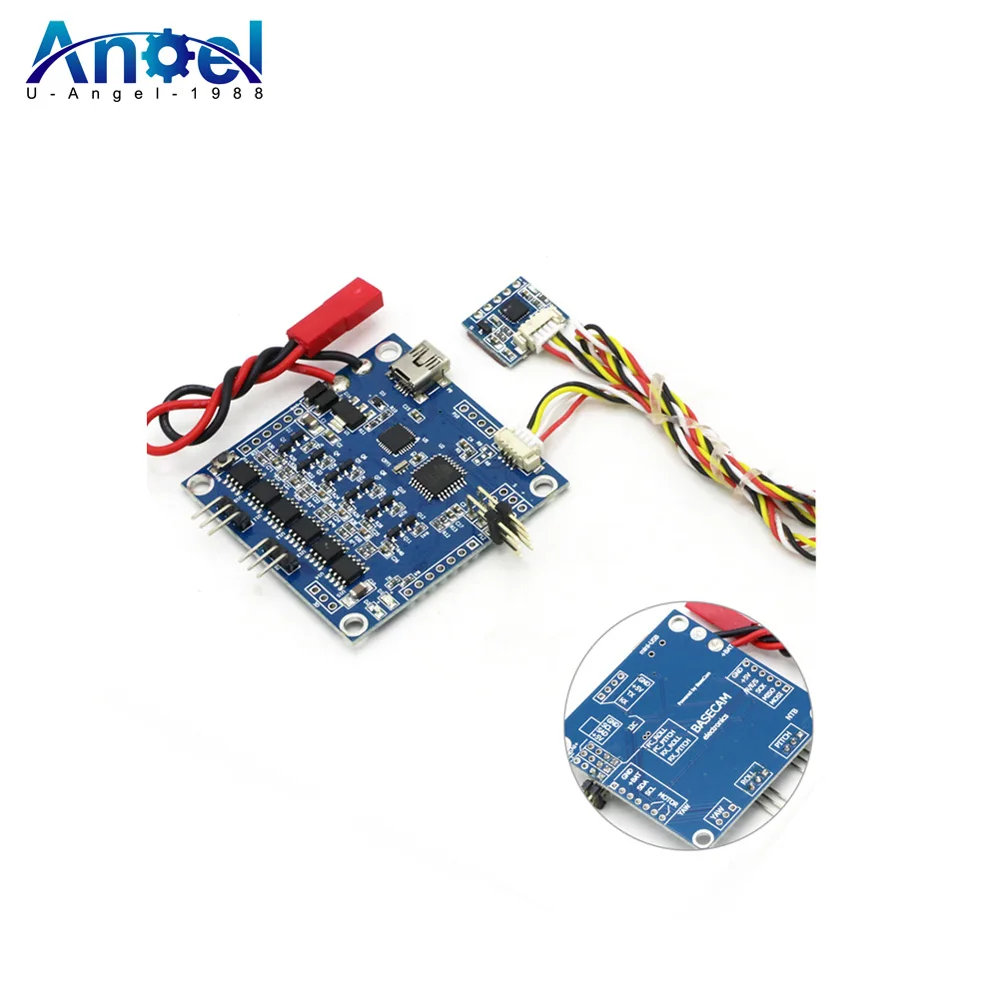 

BGC 3.0 Brushless Gimbal Controller/PTZ Controller w/6050 Sensor for FPV Multirotor Drop +Sensor (blue)