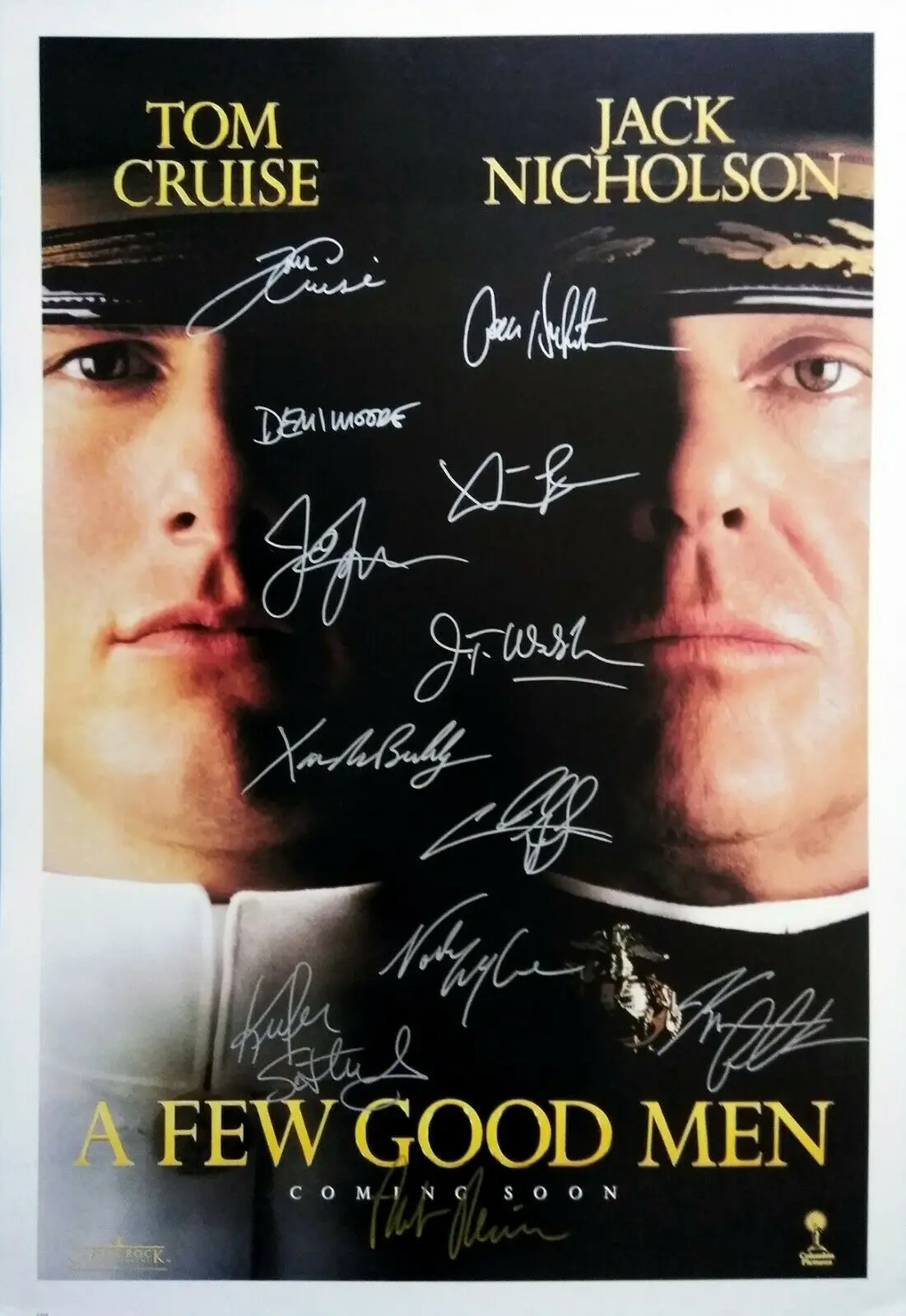 

A FEW GOOD MEN Movie Signed Art print Silk poster Home Wall Decor