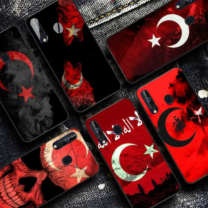 

Republic Of Turkey Flag Phone Case for Samsung A51 A30s A52 A71 A12 for Huawei Honor 10i for OPPO vivo Y11 cover