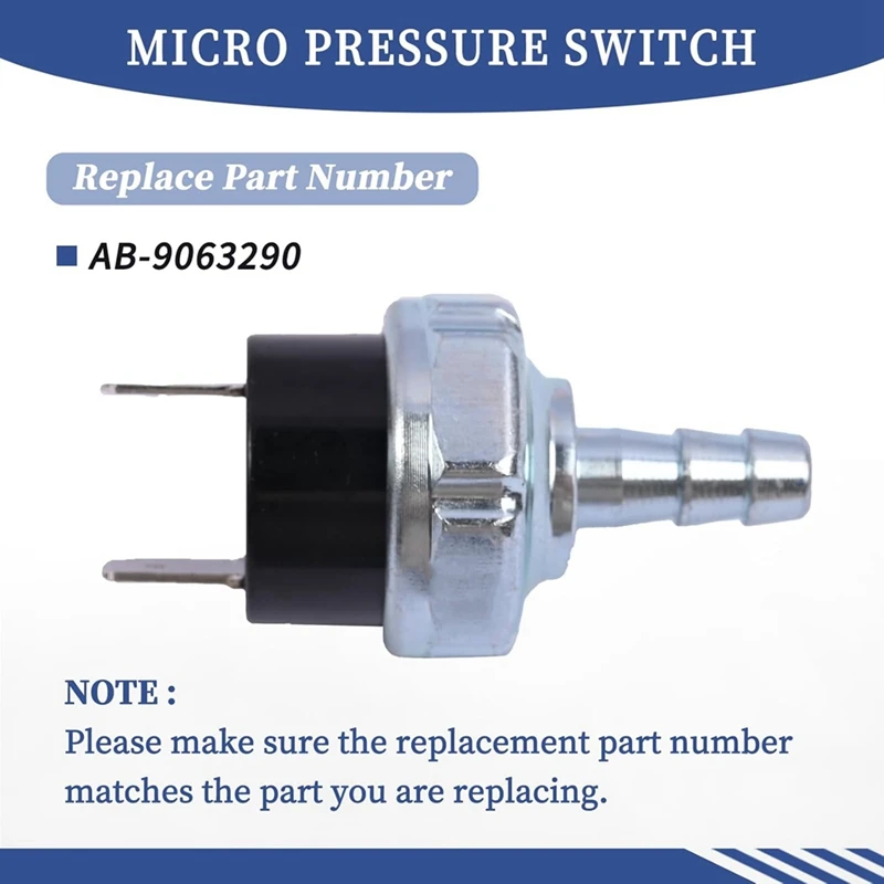 Мини-реле давления воздушного компрессора AB- 9063290 Для D55146 D55167 D55168 D55146-CA D55167-CA D55168-CA