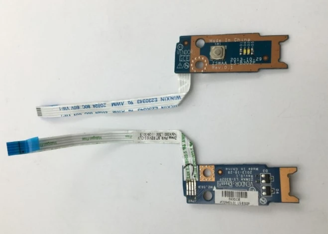 Оригинальный Мощность кнопка включения доска с кабелем для ноутбука TOSHIBA C55-B C50-B C55T-B C50D-B C55D-B распределительный щит LS-B302P