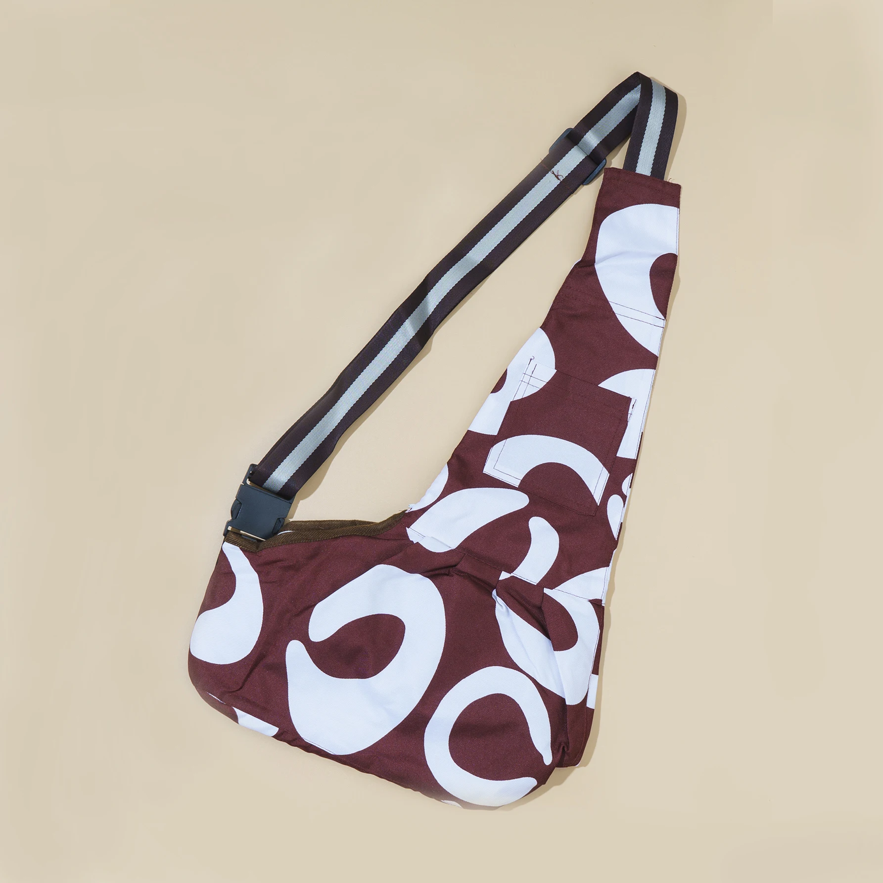 

Dog Cat Pet Sling Bag, Outdoor Sling Reversible Shoulder Bag