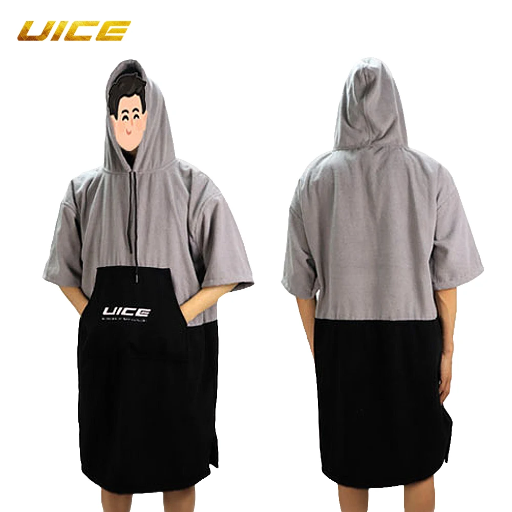 Changing Towel With Hood Microfiber Beach Blanket Bath Towel