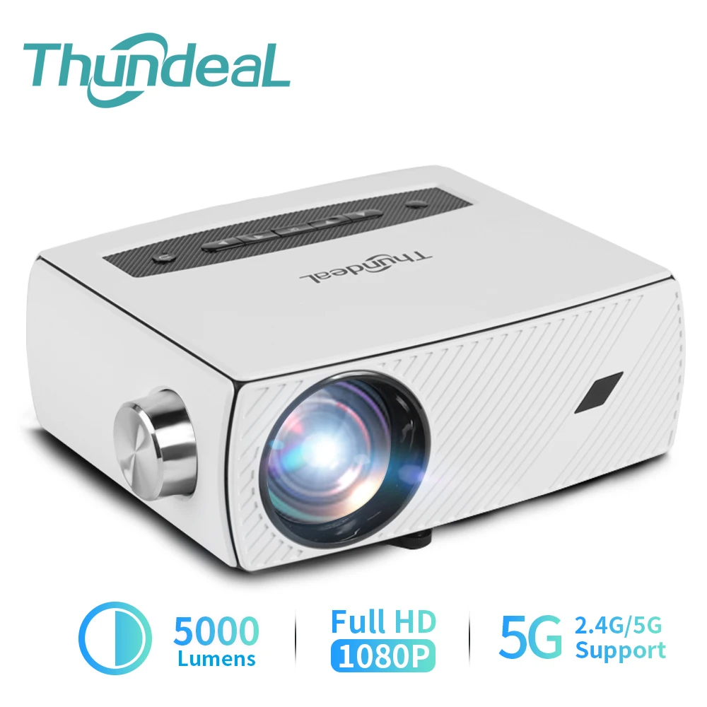 ThundeaL YG430 Projector Full HD 1920 x 1080P LED Android WIFI Mini Projector 3D Video Smartphone Home Theater Portable Beamer