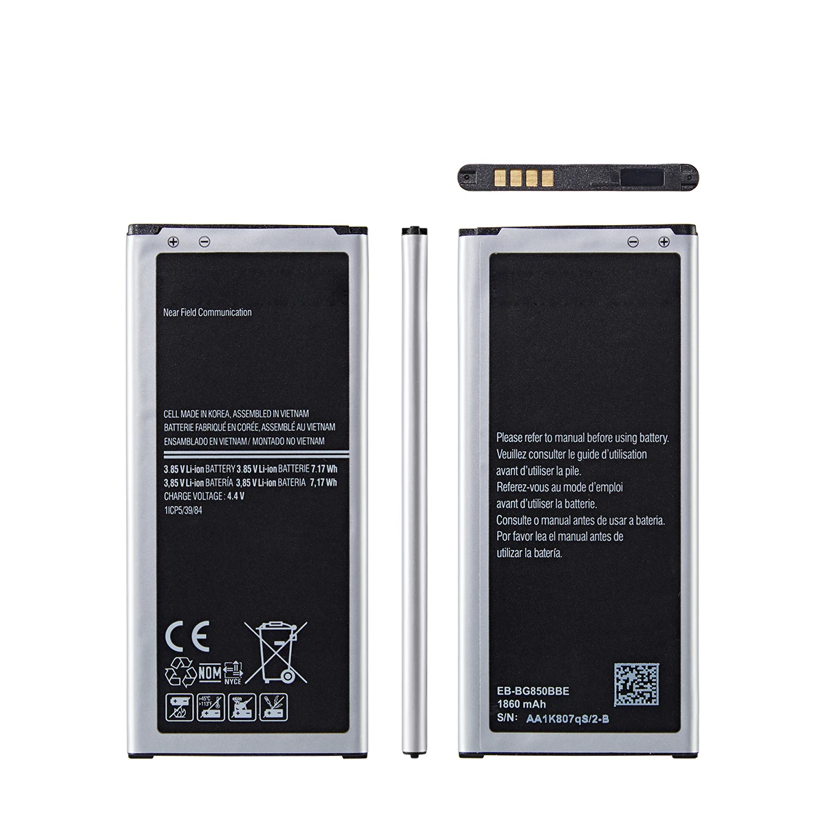 100% оригинальная фотосессия аккумулятор 1860 мАч для Samsung Galaxy Alpha G850 G850A G850W G8508S G8509V