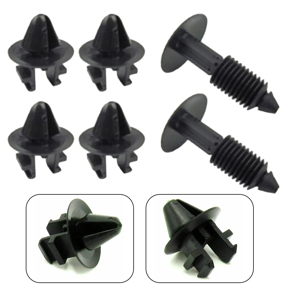 Комплект зажимов Cowl Faster для Ford F-150 &amp F-250 F-350 супер мощный 2004-2014 черные пластиковые