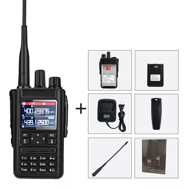 

NEW UV Full Band Walkie Talkie outdoor handheld Radio GPS Bluetooth Aviation Frequency automatic frequency modulation