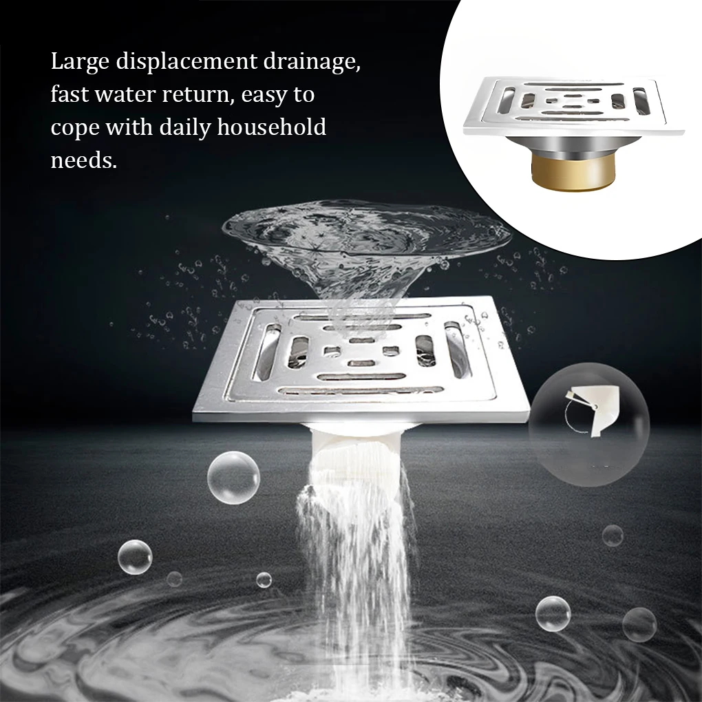 

Floor Drain Anti-rust Glossy Deodorant Insect Prevention Hotel Drainer